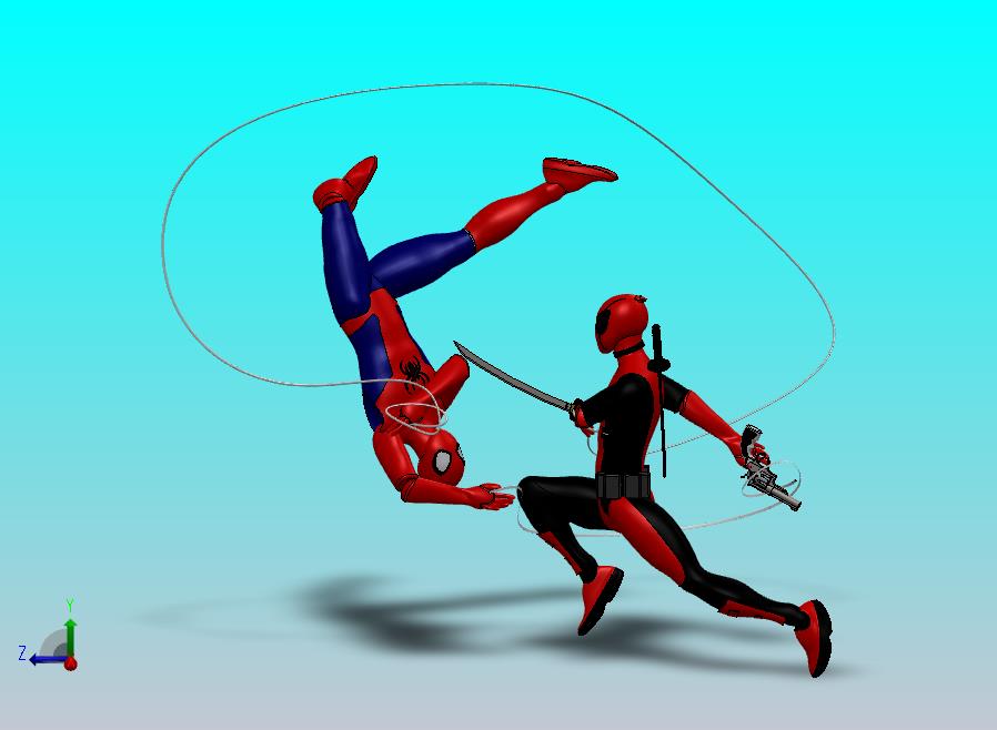 蜘蛛侠vs死水怪