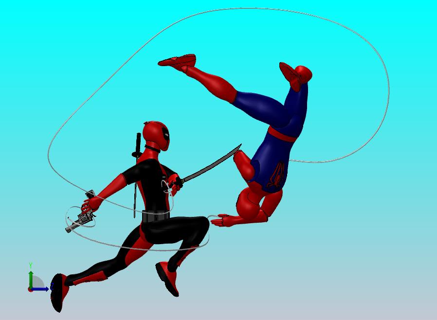 蜘蛛侠vs死水怪