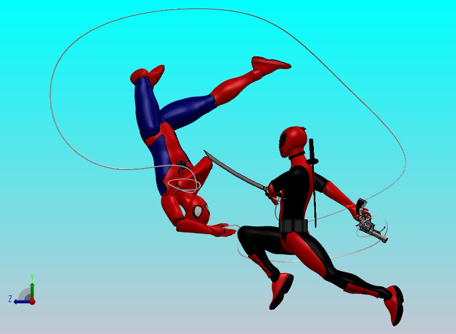 蜘蛛侠vs死水怪