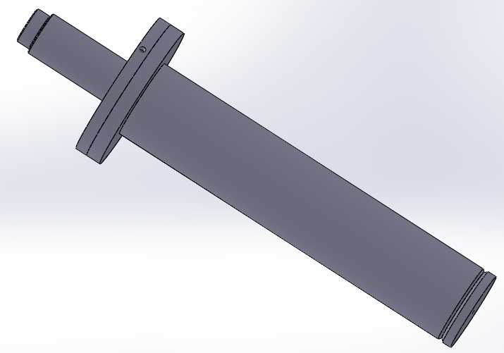 焊接式液压缸（带法兰固定）290x180x1300毫米