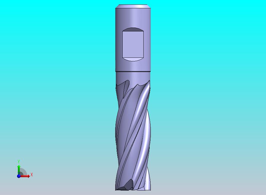 立铣刀 20mm 高速钢