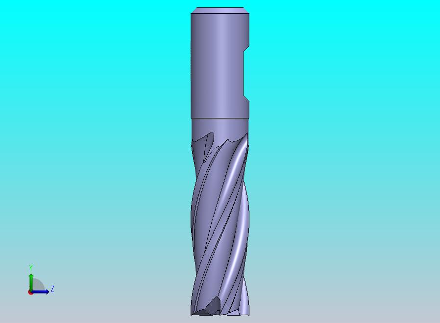 立铣刀 20mm 高速钢
