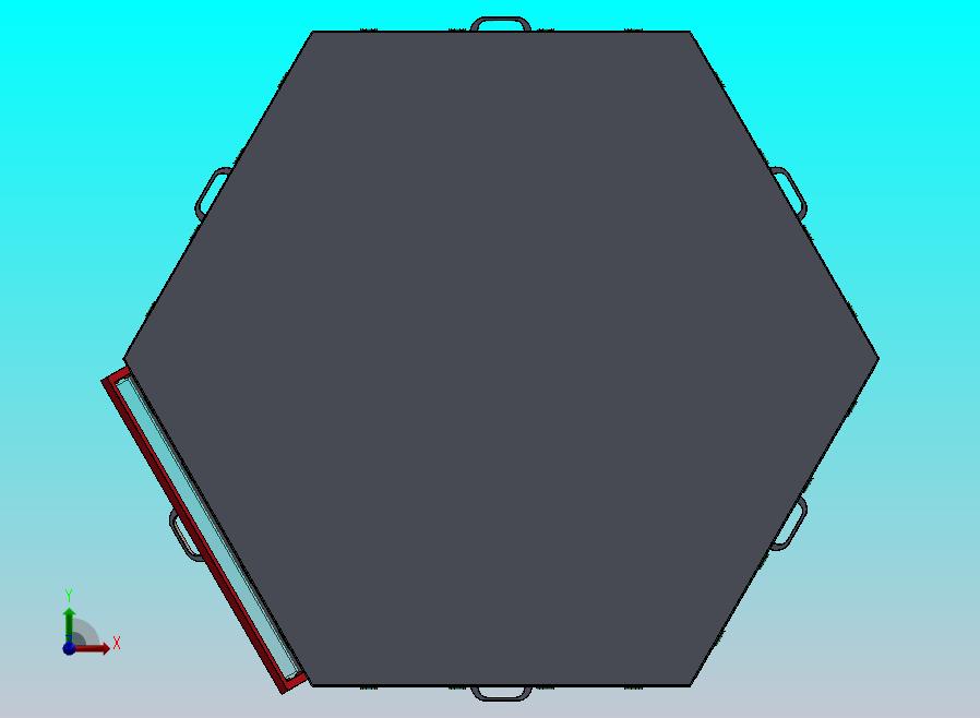 六角形珠宝展示架