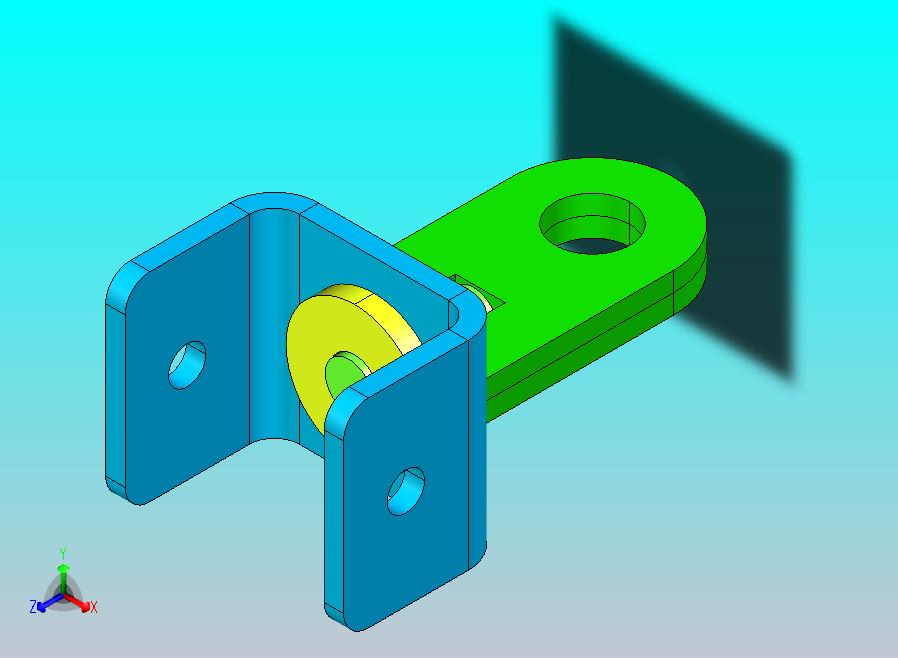 牵引机挂接装置