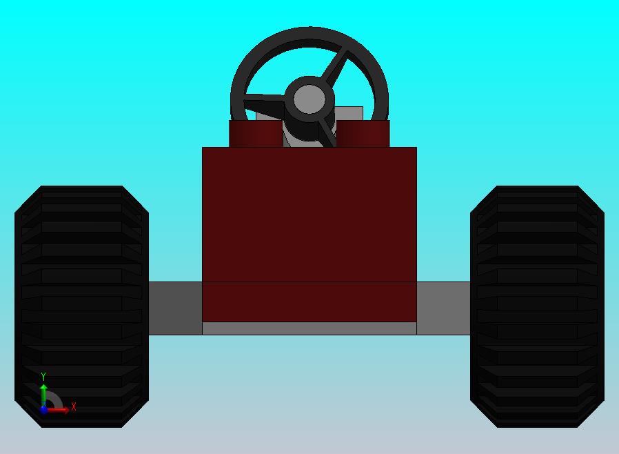 乐高风格玩具车