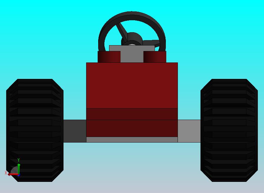 乐高风格玩具车