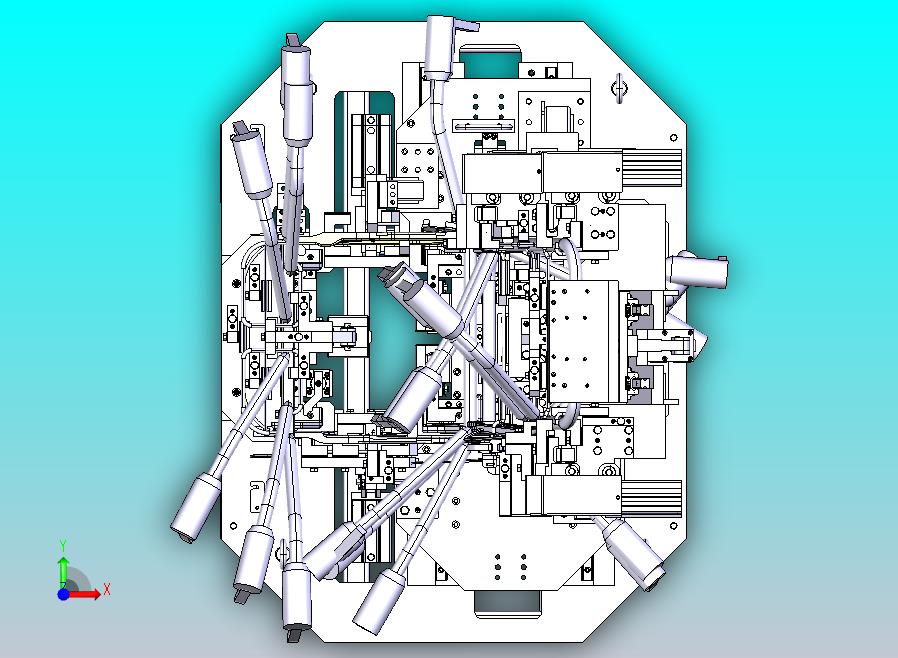 汽车行业-汽车座椅骨架焊接治具