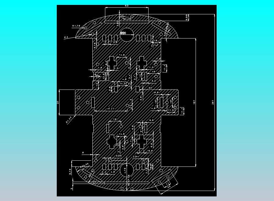 四轮驱动底盘设计