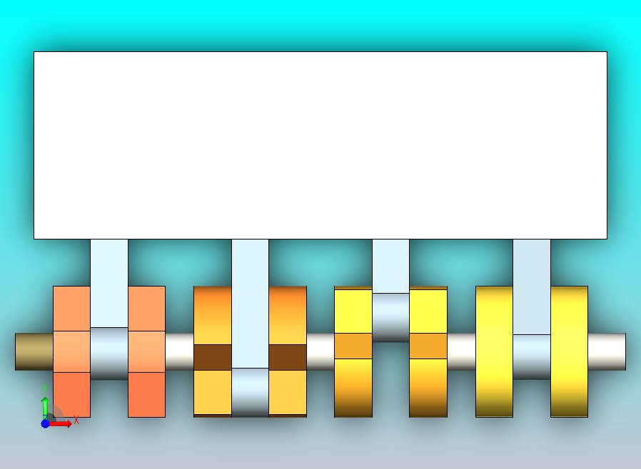 活塞发动机机构