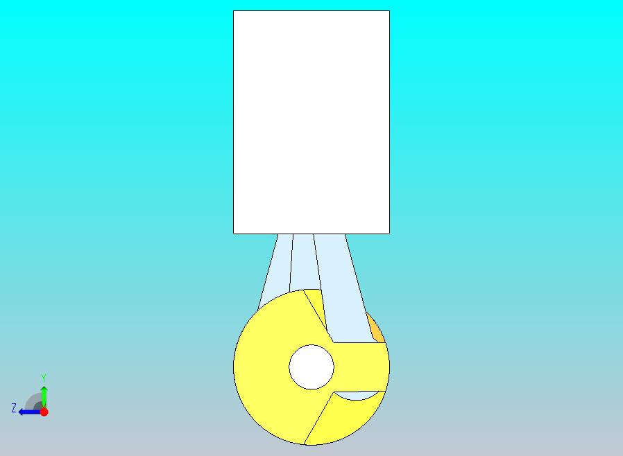 活塞发动机机构