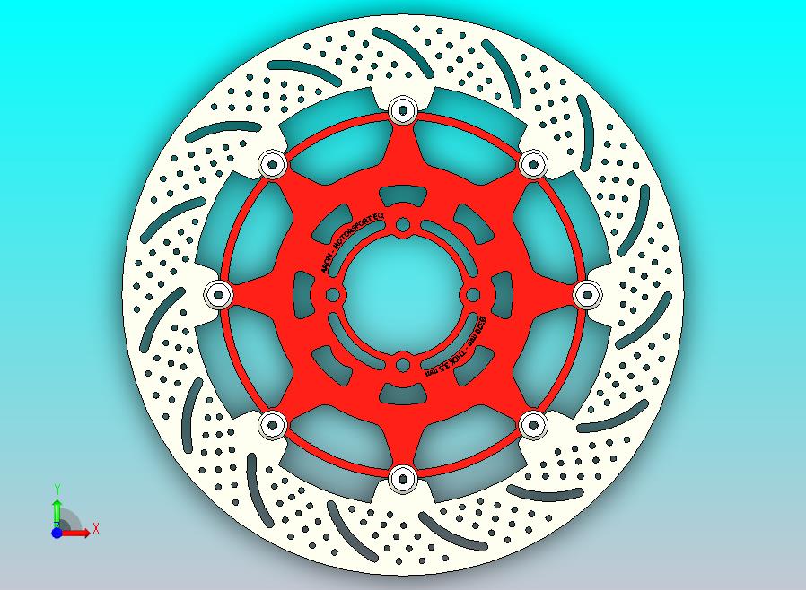 YAMAHA JUPITER 320 mm 浮动盘