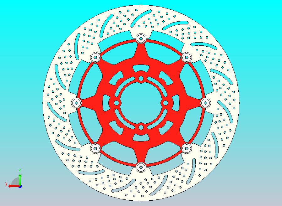 YAMAHA JUPITER 320 mm 浮动盘