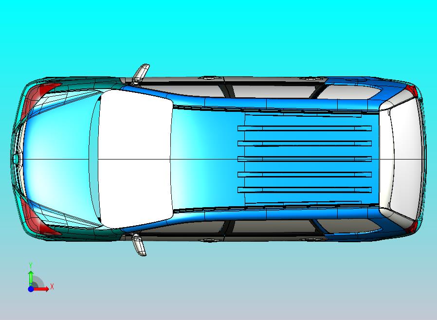 MPV造型CAS面设计