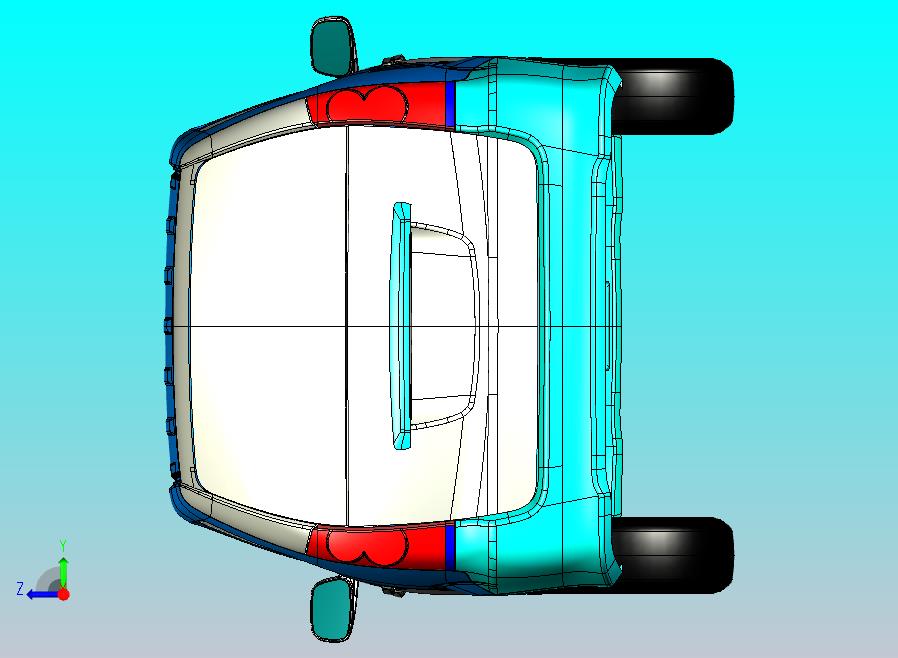 MPV造型CAS面设计