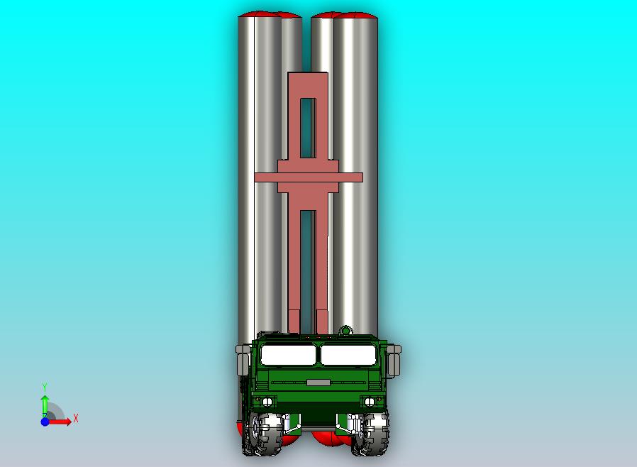 S400防空系统CATIA模型
