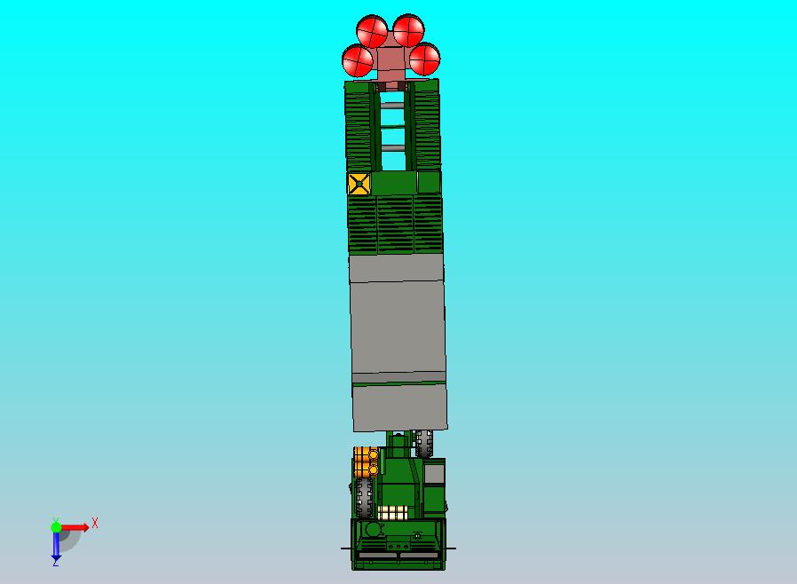 S400防空系统CATIA模型