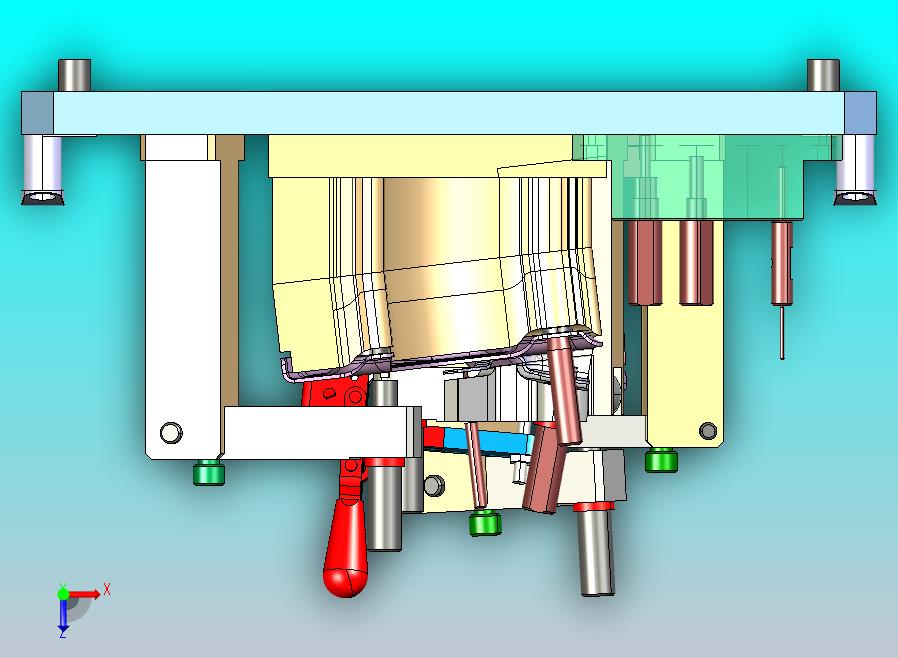 安装加强板检具