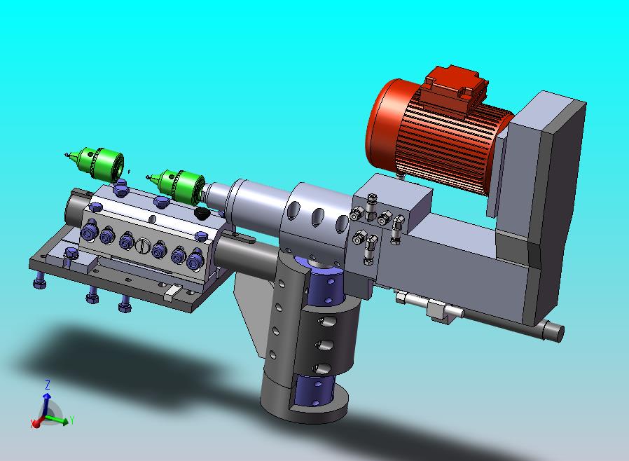 车床钻孔调整装置