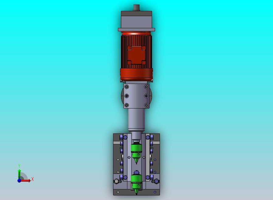 车床钻孔调整装置