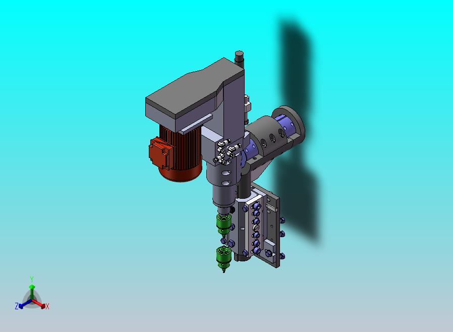 车床钻孔调整装置