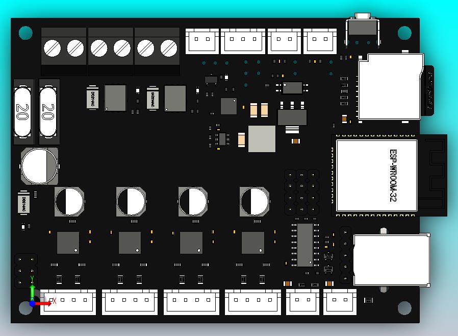 FYSETC E4 3D打印机控制器