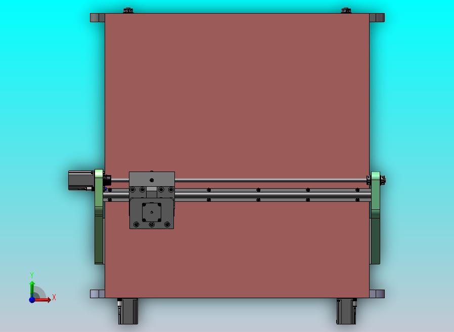 800×800数控铣床模型