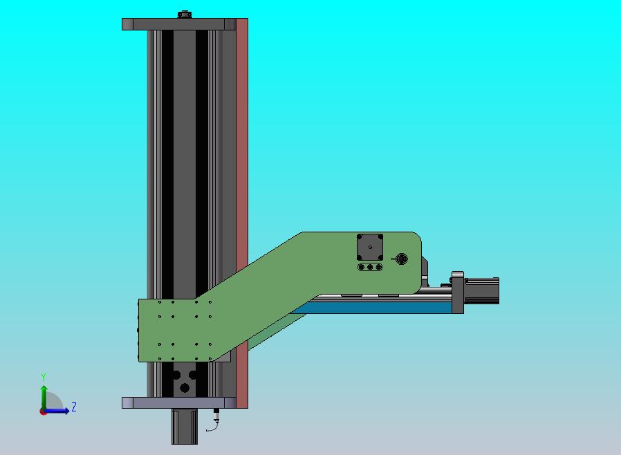 800×800数控铣床模型