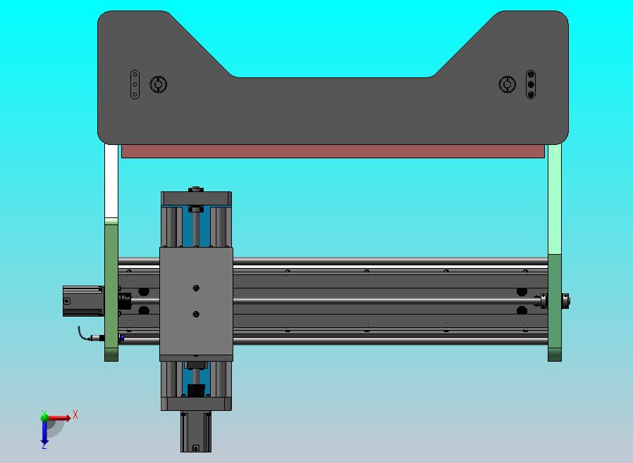 800×800数控铣床模型