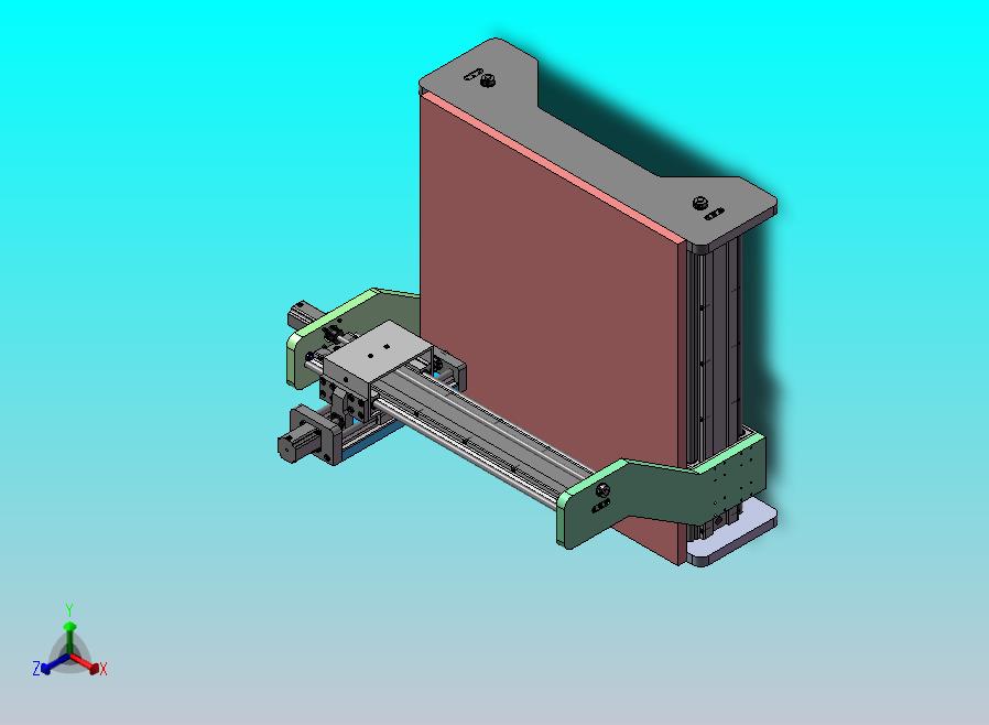800×800数控铣床模型