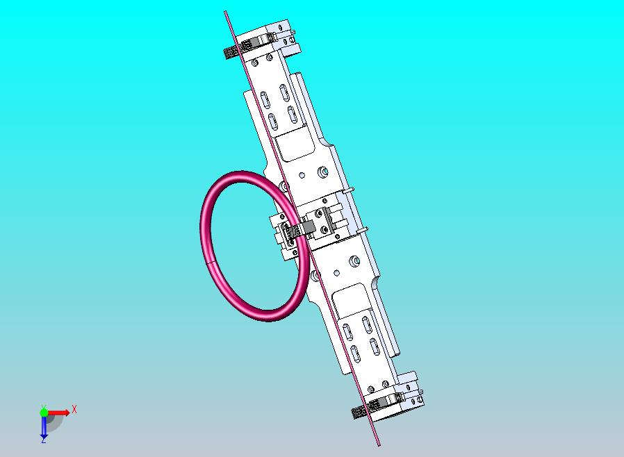 线材夹爪搬运机械手机构