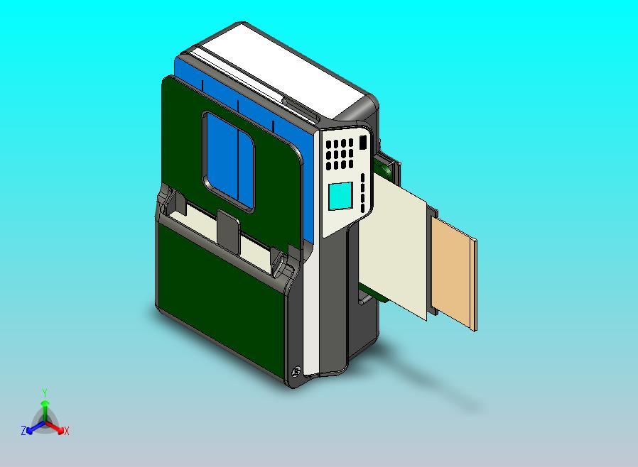 惠普打印机CATIA模型