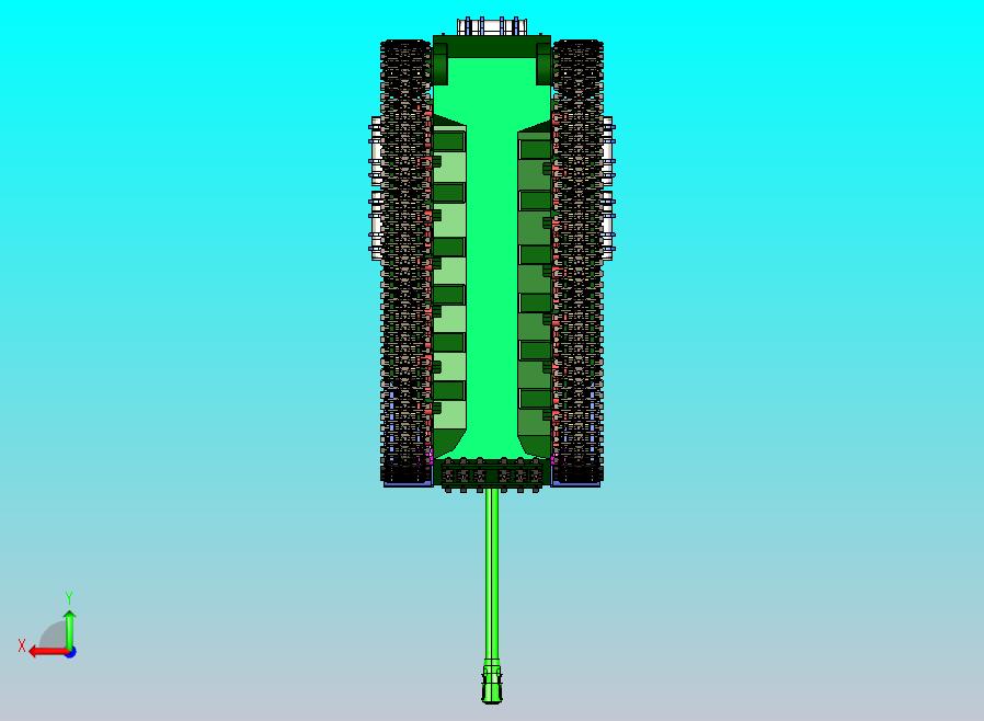 老式坦克模型CATIA文件