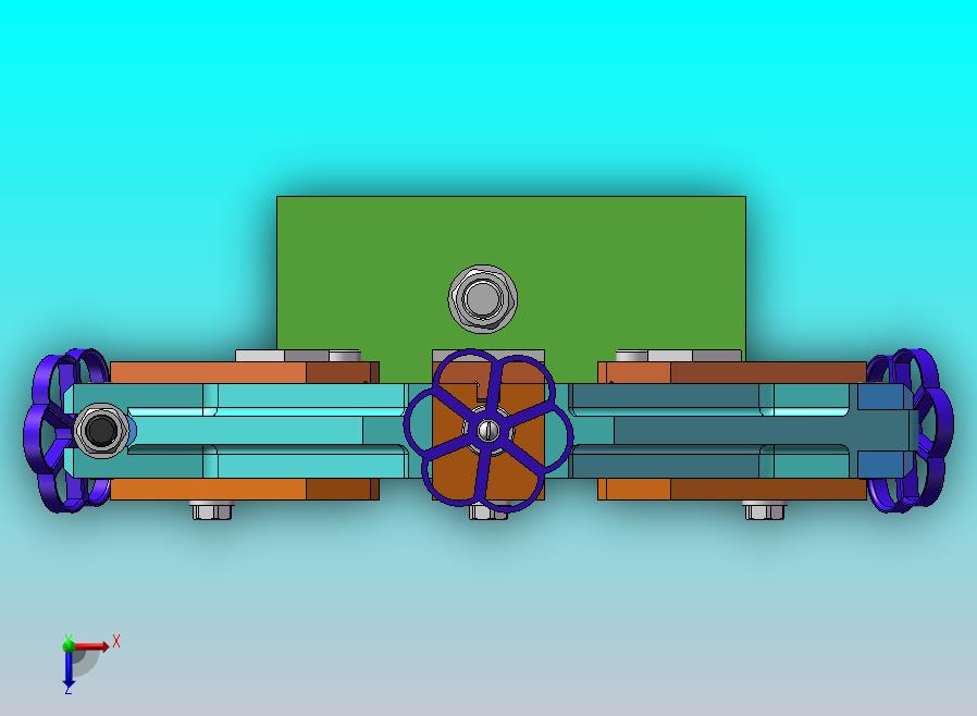 自定心钢管夹具