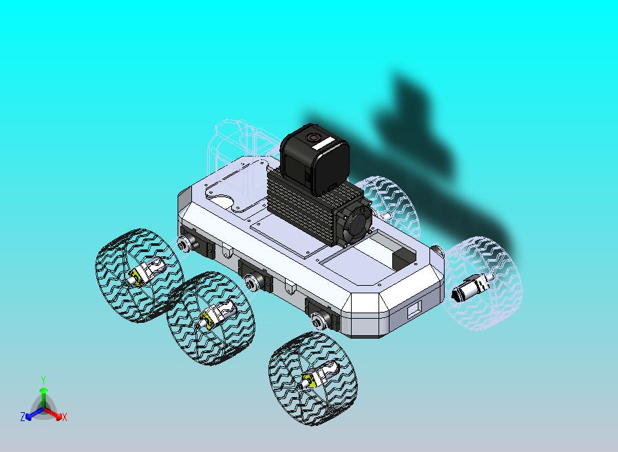 智能机器人巡检避障机器人寻线机器人，内含超声波避障，光电寻线传感器，车尾灯，主控单片机，电机驱动模块，OLED显示模块