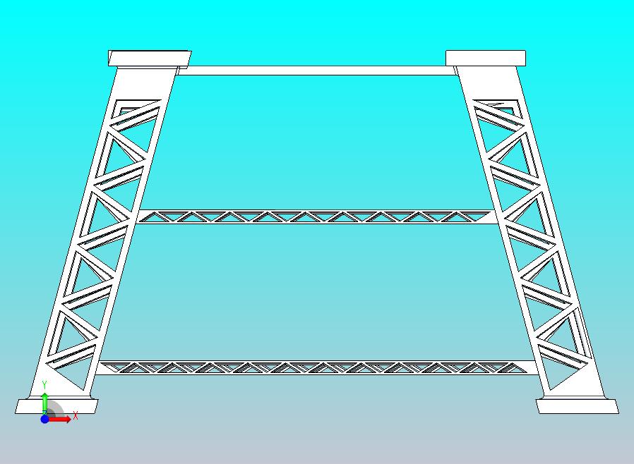 模块化格构式水塔支撑结构 (1)