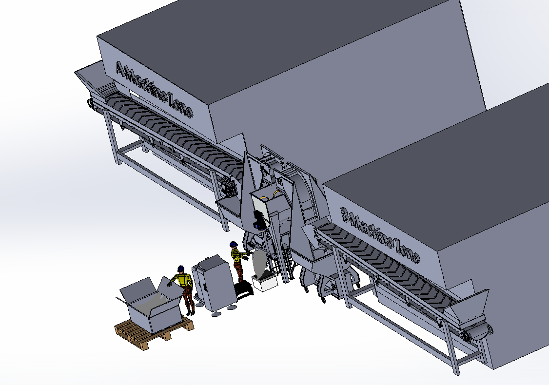 物料混合和包装系统