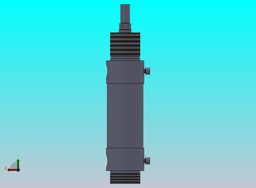 圆形气缸40x16x26毫米