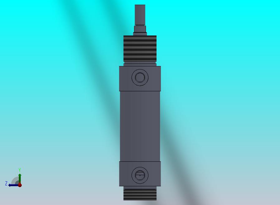 圆形气缸40x16x26毫米