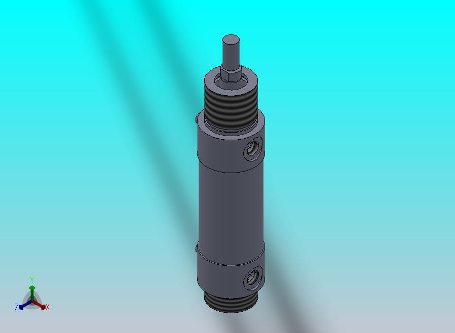 圆形气缸40x16x26毫米