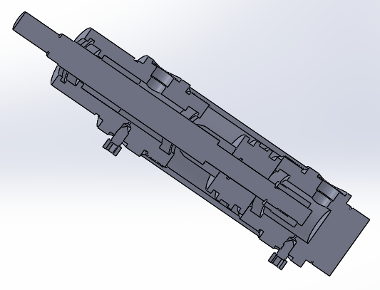圆形气缸40x16x26毫米