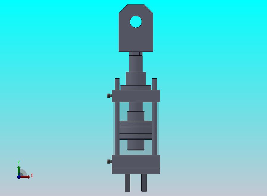 拉杆气缸（带库欣）125x40x100mm