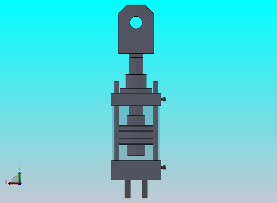 拉杆气缸（带库欣）125x40x100mm