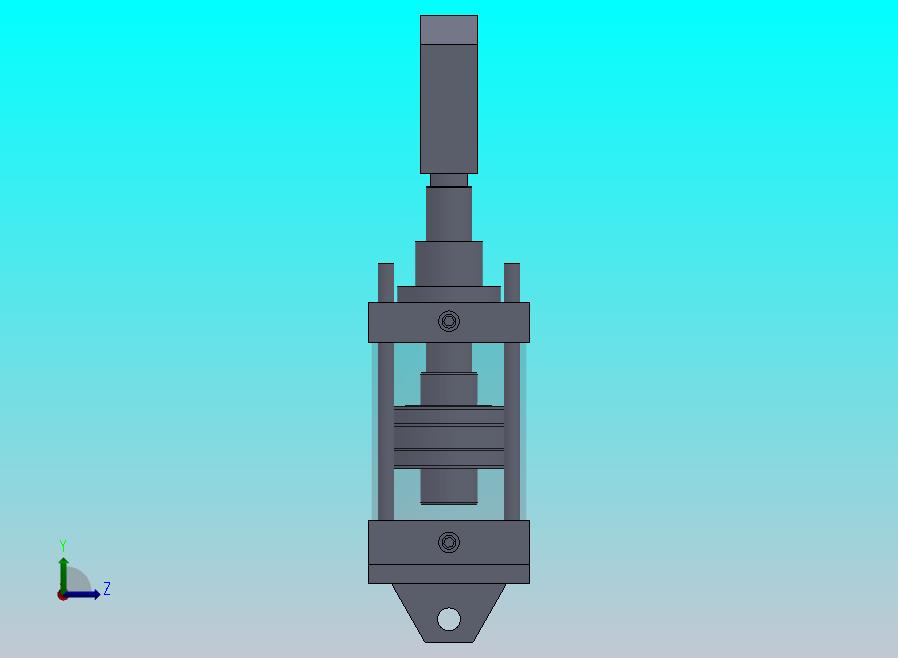拉杆气缸（带库欣）125x40x100mm