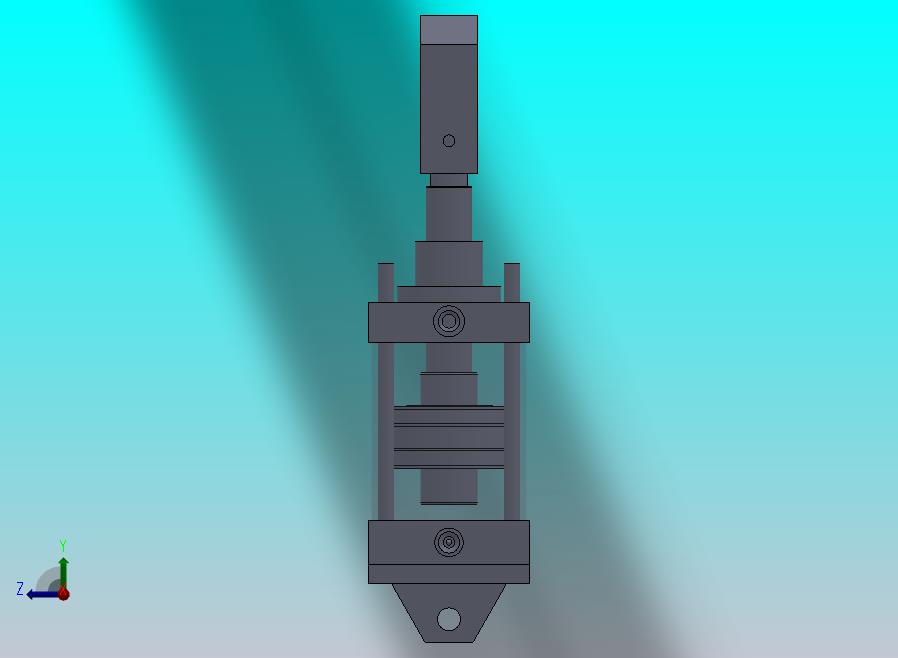 拉杆气缸（带库欣）125x40x100mm