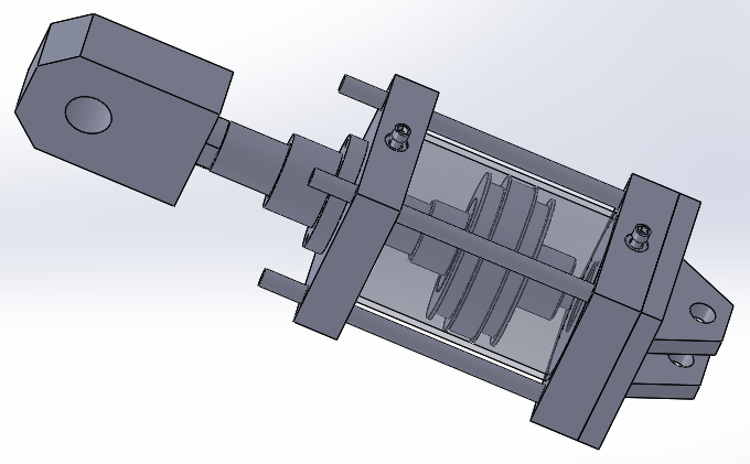 拉杆气缸（带库欣）125x40x100mm
