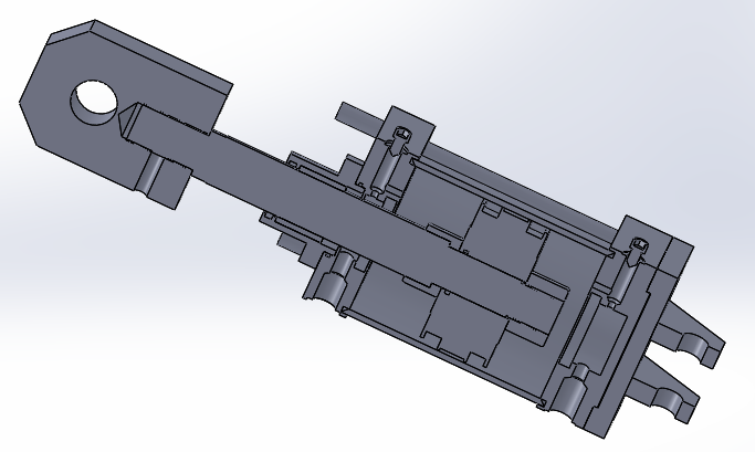 拉杆气缸（带库欣）125x40x100mm