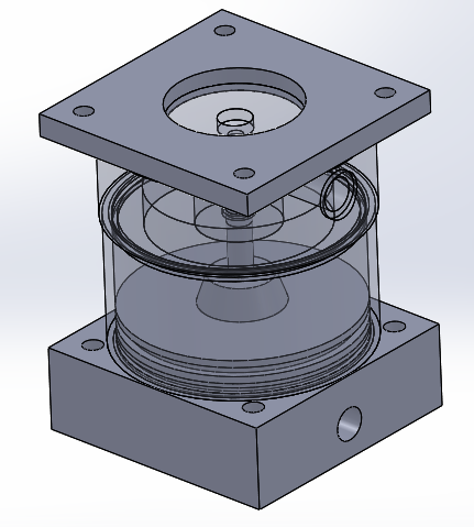 专用气缸80x10x28毫米