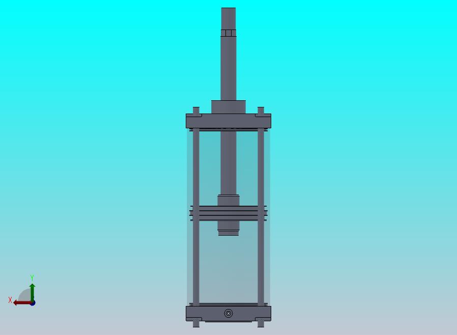 横拉杆气缸250x50x500 mm