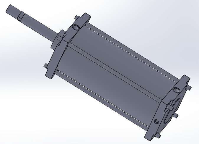 横拉杆气缸250x50x500 mm