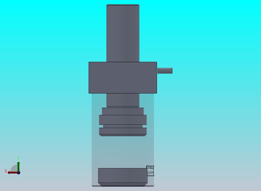 单作用液压缸（前法兰固定）65x45x62 mm